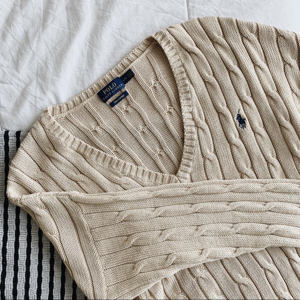 Ralph Lauren Cream Sweater
